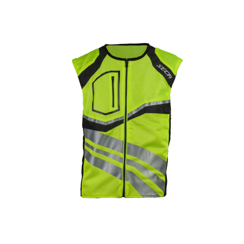 Kamizelka motocyklowa odblaskowa SECA SIGNAL II FLUO