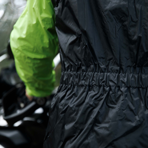 Kombinezon motocyklowy przeciwdeszczowy dwuczęściowy REBELHORN RAIN BLACK