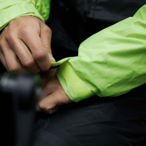 Kombinezon motocyklowy przeciwdeszczowy dwuczęściowy REBELHORN RAIN BLACK