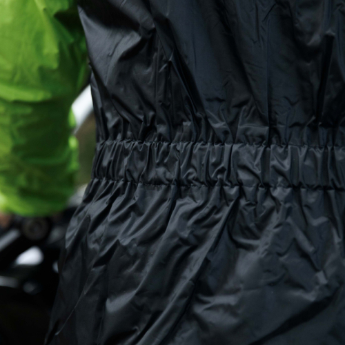 Kombinezon motocyklowy przeciwdeszczowy dwuczęściowy REBELHORN RAIN BLACK/FLUO YELLOW