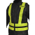 Kamizelka motocyklowa odblaskowa OZONE POLSKA BLACK/FLUO YELLOW