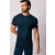 Koszulka termoaktywna z krótkim rękawem SPAIO BREEZE BLACK/BLUE