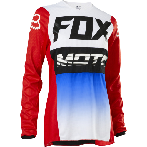 Bluza cross quad damska LADY FOX 180 FYCE BLUE/RED