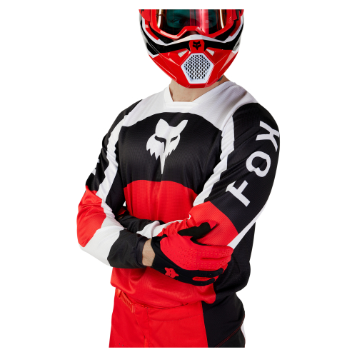 Bluza cross quad FOX 180 NITRO FLUO RED