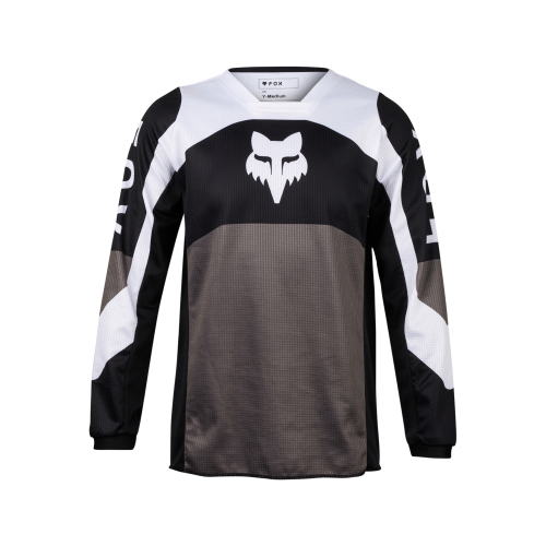 Bluza cross quad dla dzieci FOX JUNIOR 180 NITRO BLACK/GREY