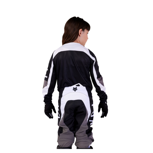 Bluza cross quad dla dzieci FOX JUNIOR 180 NITRO BLACK/GREY