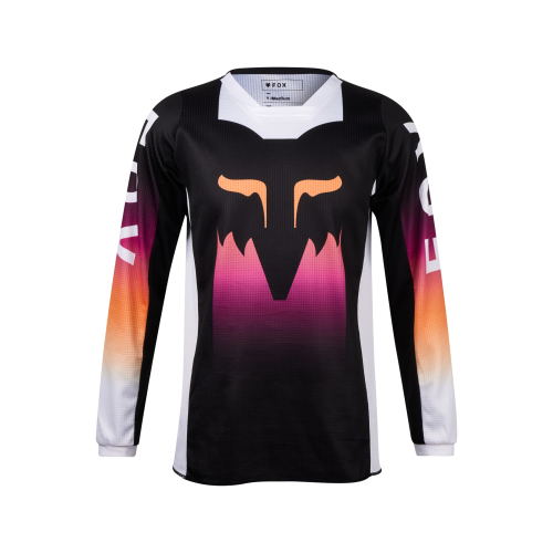 Bluza cross quad dla dzieci FOX JUNIOR 180 FLORA BLACK/PINK