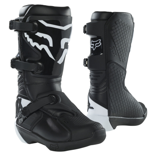 Buty cross quad dla dzieci JUNIOR FOX COMP BLACK