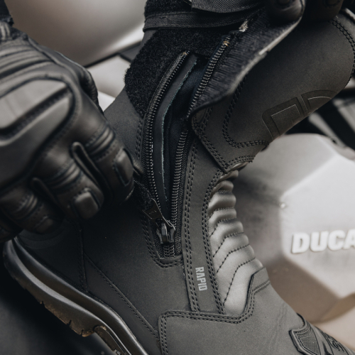 Buty motocyklowe OZONE RAPID LADY HIGH HEEL BLACK MATT