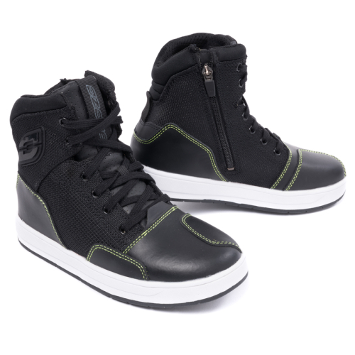 Buty motocyklowe krótkie OZONE SPIN VENTED BLACK