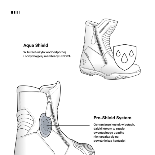 Buty krótkie turystyczne REBELHORN RIO BLACK