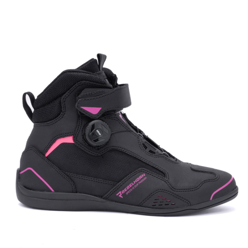 Buty motocyklowe damskie REBELHORN SPARK II LADY BLACK/PINK