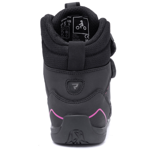 Buty motocyklowe damskie REBELHORN SPARK II LADY BLACK/PINK