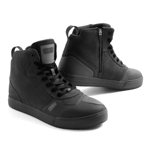 Buty motocyklowe krótkie REBELHORN SPIKE BLACK