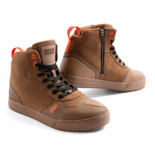 Buty motocyklowe krótkie REBELHORN SPIKE BROWN