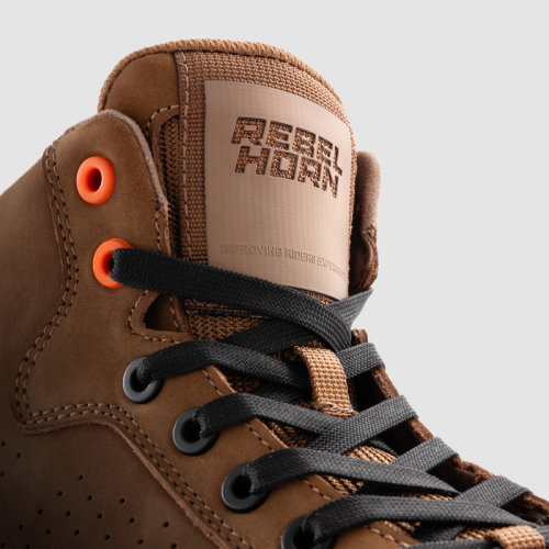 Buty motocyklowe krótkie REBELHORN SPIKE BROWN