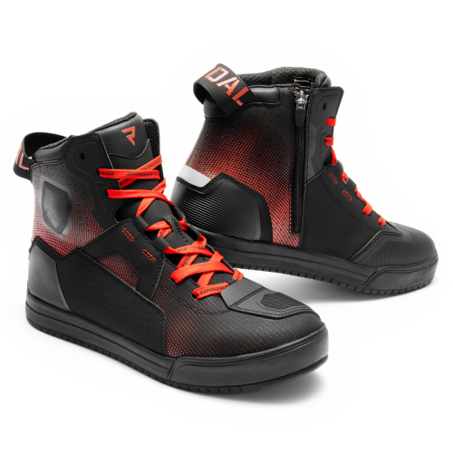 Buty motocyklowe krótkie REBELHORN VANDAL II BLACK/RED