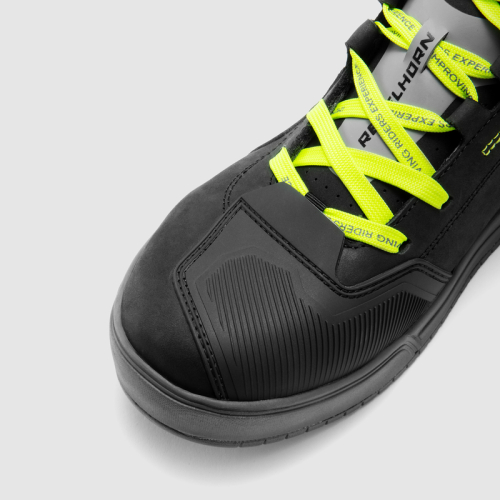 Buty motocyklowe krótkie REBELHORN VANDAL II BLACK/GREY/FLUO YELLOW