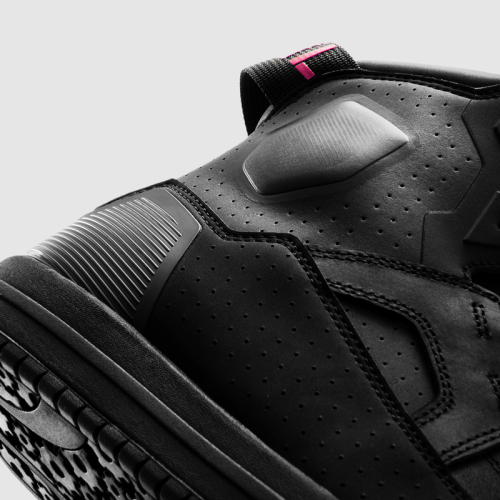 Buty motocyklowe krótkie damskie REBELHORN VANDAL II BLACK/PINK