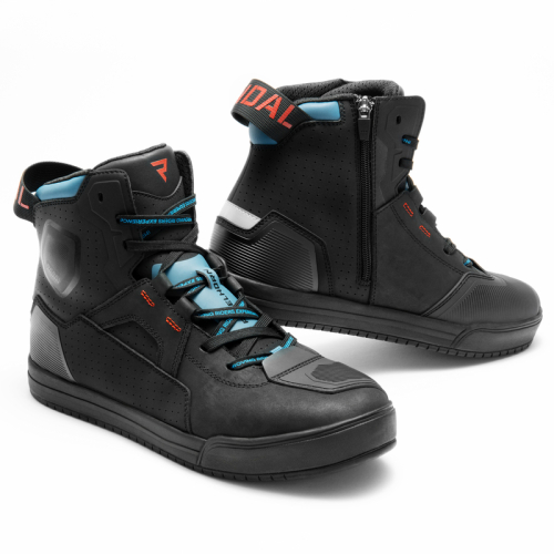 Buty motocyklowe krótkie REBELHORN VANDAL II BLACK/BLUE/RED