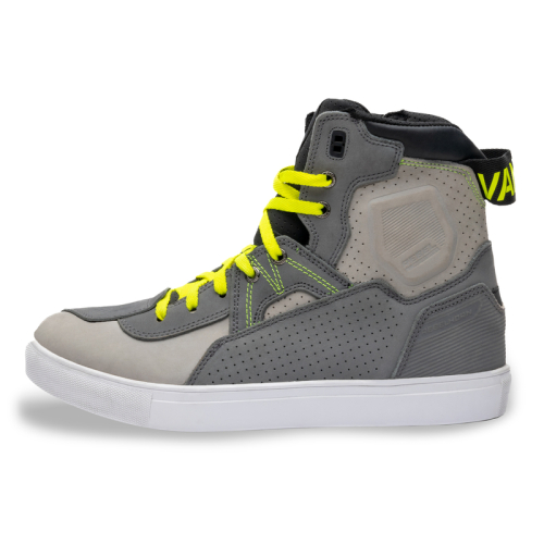 Buty motocyklowe krótkie REBELHORN VANDAL MYSTERIOUS GREY/FLUO YELLOW