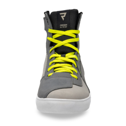Buty motocyklowe krótkie REBELHORN VANDAL MYSTERIOUS GREY/FLUO YELLOW