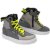 Buty motocyklowe krótkie REBELHORN VANDAL MYSTERIOUS GREY/FLUO YELLOW
