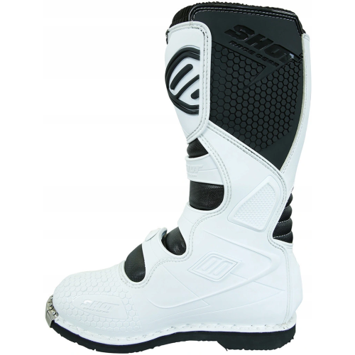 Buty cross quad zakute SHOT RACING X10 KOLOR BIAŁY