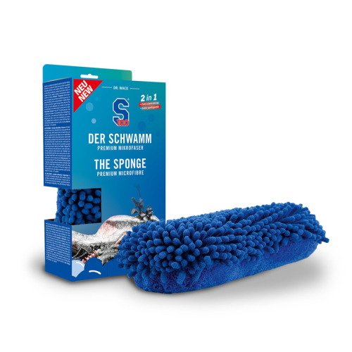 Gąbka premium z Mikrofibry S100 THE SPONGE - PREMIUM MIKROFASER