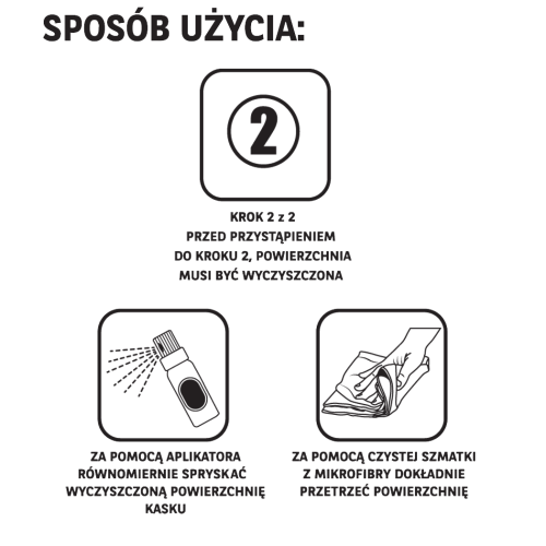 Xzone Mgiełka – Detailer do kasku GIGA 250ml