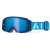 GOGLE cross quad AIROH BLAST XR1 BLUE MATT - SZYBA BLUE MIRRORED