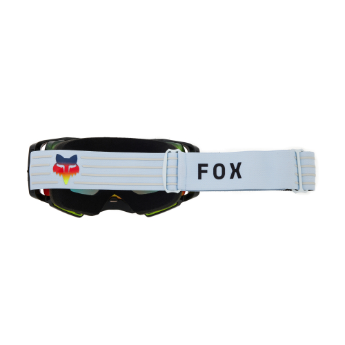 GOGLE cross quad FOX AIRSPACE FLORA WHITE CZERWONE LUSTRO + clear