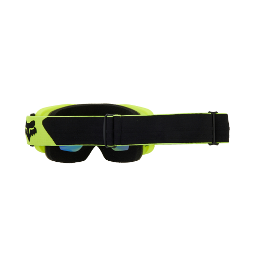 GOGLE cross quad FOX MAIN CORE SPARK FLUORESCENT YELLOW ZŁOTE LUSTRO