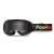 GOGLE cross quad FOX MAIN STATK BLACK/RED CIEMNA SZYBKA