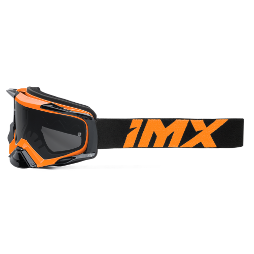 Gogle cross quad IMX DUST ORANGE MATT/BLACK - SZYBA DARK SMOKE + CLEAR (2 SZYBY W ZESTAWIE)