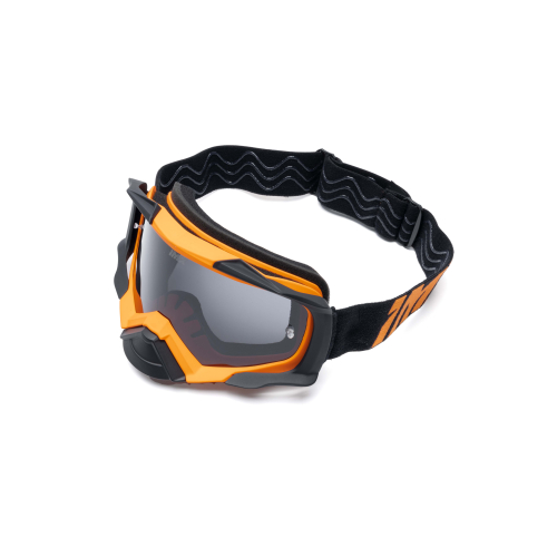 Gogle cross quad IMX DUST ORANGE MATT/BLACK - SZYBA DARK SMOKE + CLEAR (2 SZYBY W ZESTAWIE)