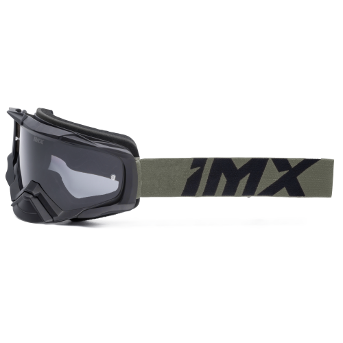 Gogle cross quad IMX DUST BLACK MATT/BRONZE - SZYBA DARK SMOKE + CLEAR (2 SZYBY W ZESTAWIE)