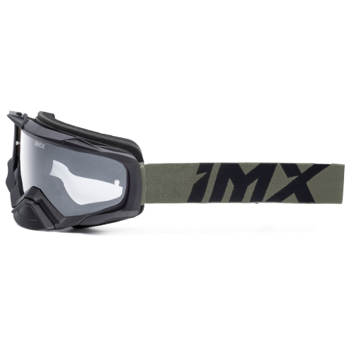 Gogle cross quad IMX DUST BLACK MATT/BRONZE - SZYBA DARK SMOKE + CLEAR (2 SZYBY W ZESTAWIE)