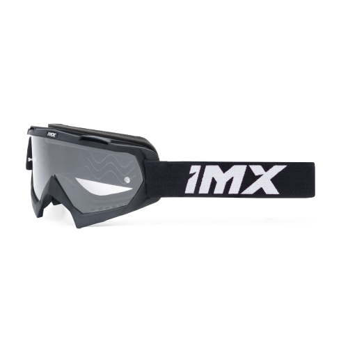 GOGLE cross quad IMX MUD BLACK GLOSS - SZYBA CLEAR (1 SZYBA W ZESTAWIE)