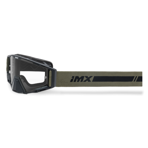 GOGLE cross quad IMX SAND BLACK MATT/BRONZE - SZYBA ORANGE IRIDIUM + CLEAR (2 SZYBY W ZESTAWIE)