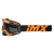 Gogle cross quad IMX DUST ORANGE MATT/BLACK - SZYBA DARK SMOKE + CLEAR (2 SZYBY W ZESTAWIE)