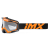 Gogle cross quad IMX DUST ORANGE MATT/BLACK - SZYBA DARK SMOKE + CLEAR (2 SZYBY W ZESTAWIE)
