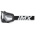 Gogle cross quad IMX DUST BLACK MATT/WHITE - SZYBA DARK SMOKE + CLEAR (2 SZYBY W ZESTAWIE)