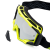 GOGLE cross quad IMX SAND FLUO YELLOW MATT/BLACK - SZYBA SILVER IRIDIUM + CLEAR (2 SZYBY W ZESTAWIE)