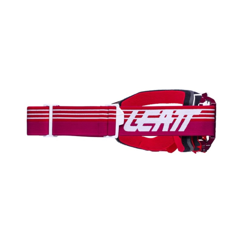 GOGLE cross quad LEATT VELOCITY 5.5 RED ROSE UC KOLOR CZERWONY/BIAŁY SZYBKA DYMIONE LUSTRO RÓŻOWE ZŁOTO