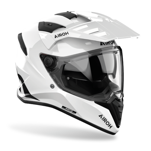 Kask Motocyklowy enduro cross quad AIROH BANDIT COLOR WHITE GLOSS