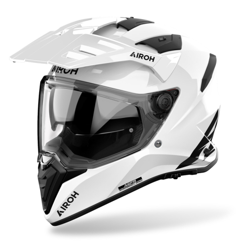 Kask Motocyklowy enduro cross quad AIROH BANDIT COLOR WHITE GLOSS