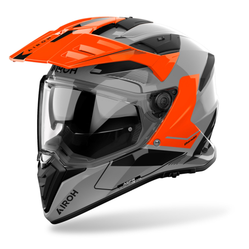 Kask Motocyklowy enduro cross quad AIROH BANDIT TUNE ORANGE GLOSS