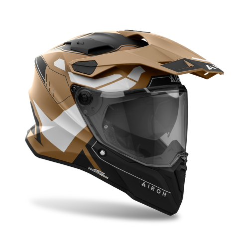 Kask Motocyklowy enduro cross quad AIROH COMMANDER 2 REVEAL SAND MATT