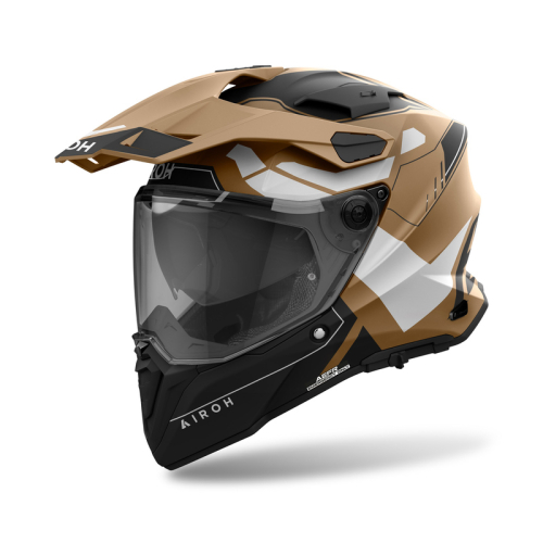 Kask Motocyklowy enduro cross quad AIROH COMMANDER 2 REVEAL SAND MATT
